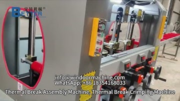 Thermal Break Assembly Machine, Thermal Break Crimping Machine