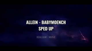Allein - Babymoench (Sped Up) Resimi