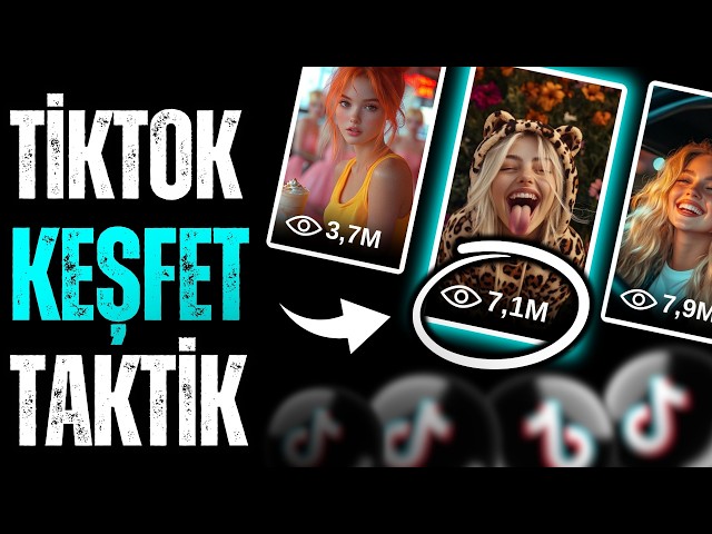 TİKTOK KEŞFETE NASIL DÜŞERİM? (%100 TİKTOK KEŞFET TAKTİĞİ)
