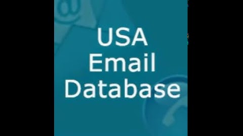 USA Companies Business Email Lists Database.
