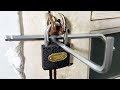 How to open a lock super fast - Cách mở khóa siêu nhanh