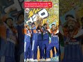 Congurqtulation to team india 🇮🇳 to win back-to-back ICC trophy 🏆 #shortfeed #teamindia