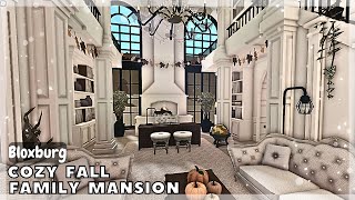 BLOXBURG: Fall Family Mansion Speedbuild (interior full tour) Roblox House Build BLOXBURG: Fall Family Mansion Speedbuild (interior full tour) Roblox House Build