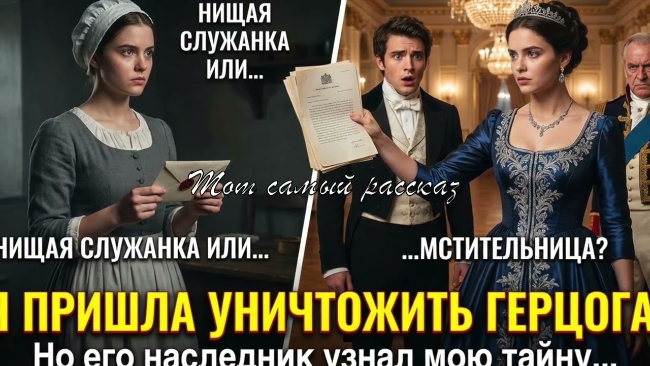 Я ПРИШЛА В ИХ ДОМ НИЩЕЙ СЛУЖАНКОЙ, ЧТОБЫ УНИЧТОЖИТЬ ГЕРЦОГА, НО ЕГО НАСЛЕДНИК УЗНАЛ МОЮ ТАЙНУ… | ТСР