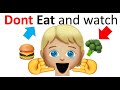 Don't Eat while watching this video