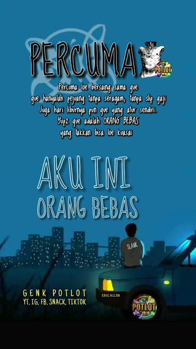 SLANK PERCUMA #statuswaslank #slankstory #reelsflowers #slank #genkpotlot