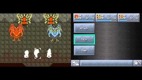 Chrono Trigger DS - No Exp. Rematch - Archaeofangs