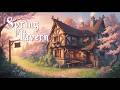 🌸 Spring Morning at the Tavern | 1 Hour Relaxing Fantasy Music 🎵