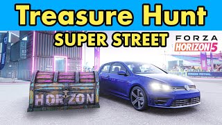 Treasure Hunt SUPER STREET | Forza Horizon 5 (FH5)