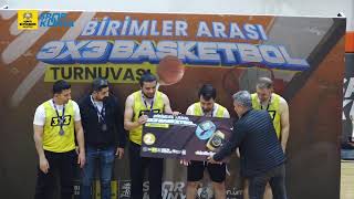 Bi̇ri̇mler Arasi 3X3 Basketbol Turnuvasi Fi̇nalleri̇