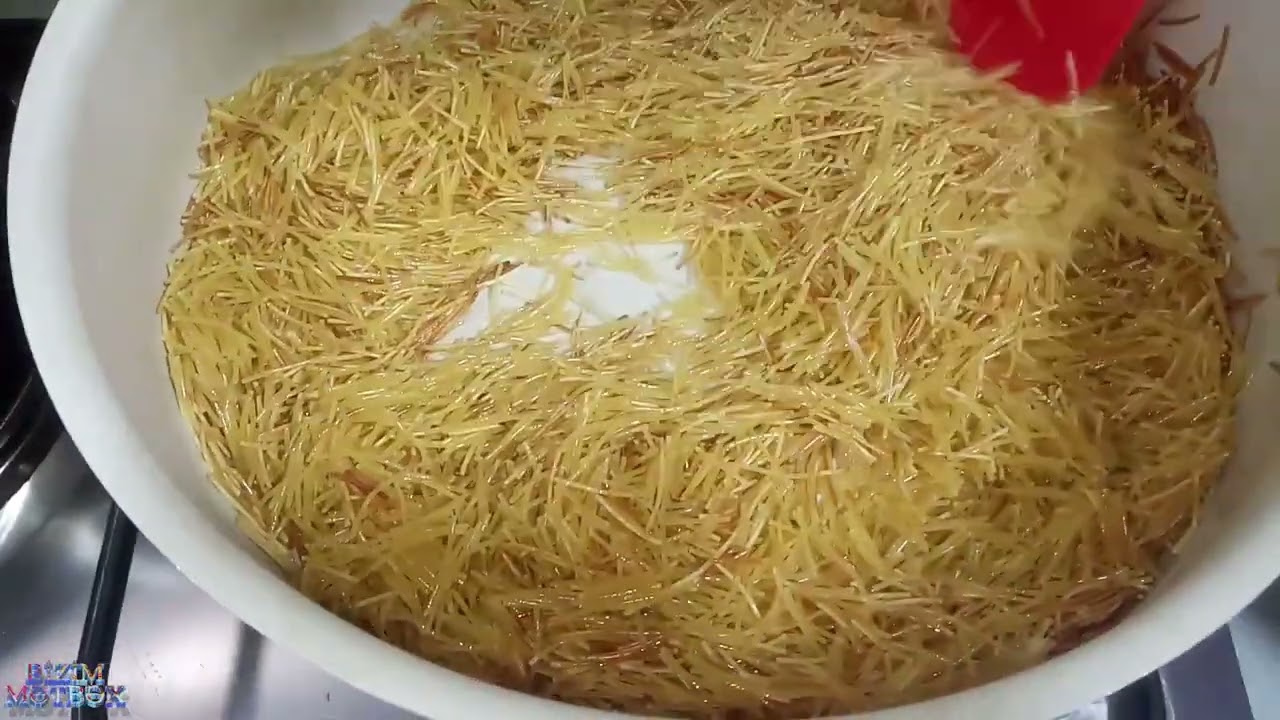 VERMİŞEL  BIR-BIRINƏ YAPIŞMAYAN . ВЕРМИШЕЛЬ НЕ ПРИЛИПАЕТ.VERMICHELLE DOES NOT STICK TO EACH OTHER