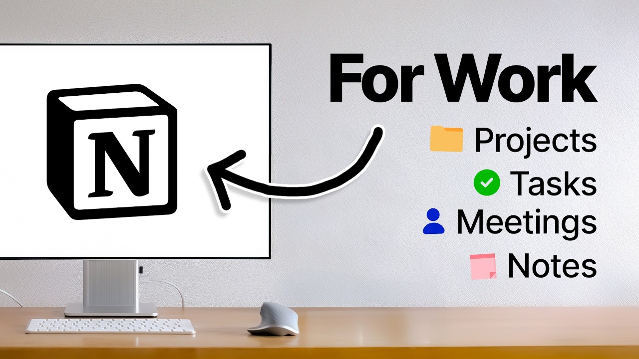 Notion for Work | Моя панель управления работой для поддержания порядка
