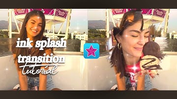 Ink splash overlay transition tutorial | Videostar