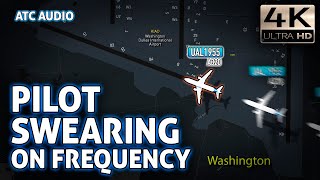 You f*cker! Take your finger off!. Real ATC Audio