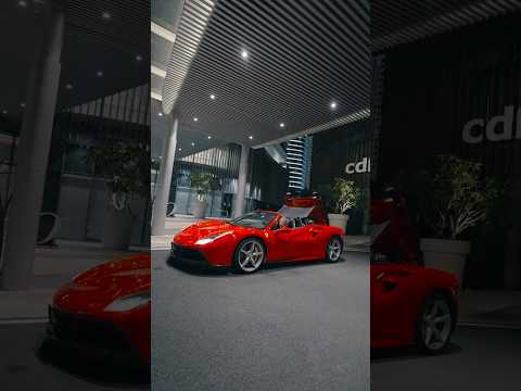 Ferrari 488 Convertible Immersive Experience  #shorts