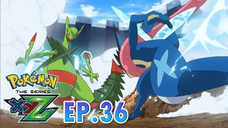 Pokémon the Series: XYZ | EP36 | ปะทะกันครั้งสุดท้าย ซาโตชิเก็คโคกะ ปะทะ เมก้าจูไคน