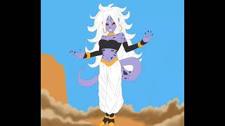 Android 21 Cell Absorbed Speed Paint