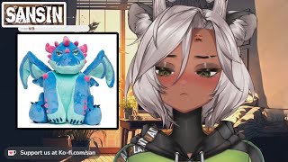 Sansin Being Aggressively Cute Over Scarra Gift Sub #vtuber #clips