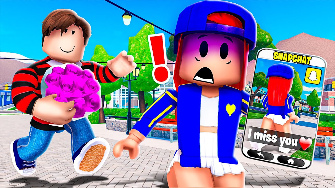 CREEPY GUY Stalks Me On Roblox SNAPCHAT…