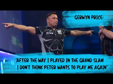 Gerwyn Price: “After the way I played in the Grand Slam I don't think Peter wants to play me again”