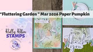 Stampin' Up! March 2026 "Fluttering Garden" Paper Pumpkin Playtime