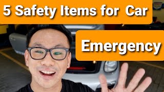 5 Safety Items for Car Emergency | Car Geek with theporschelover | Ep.06