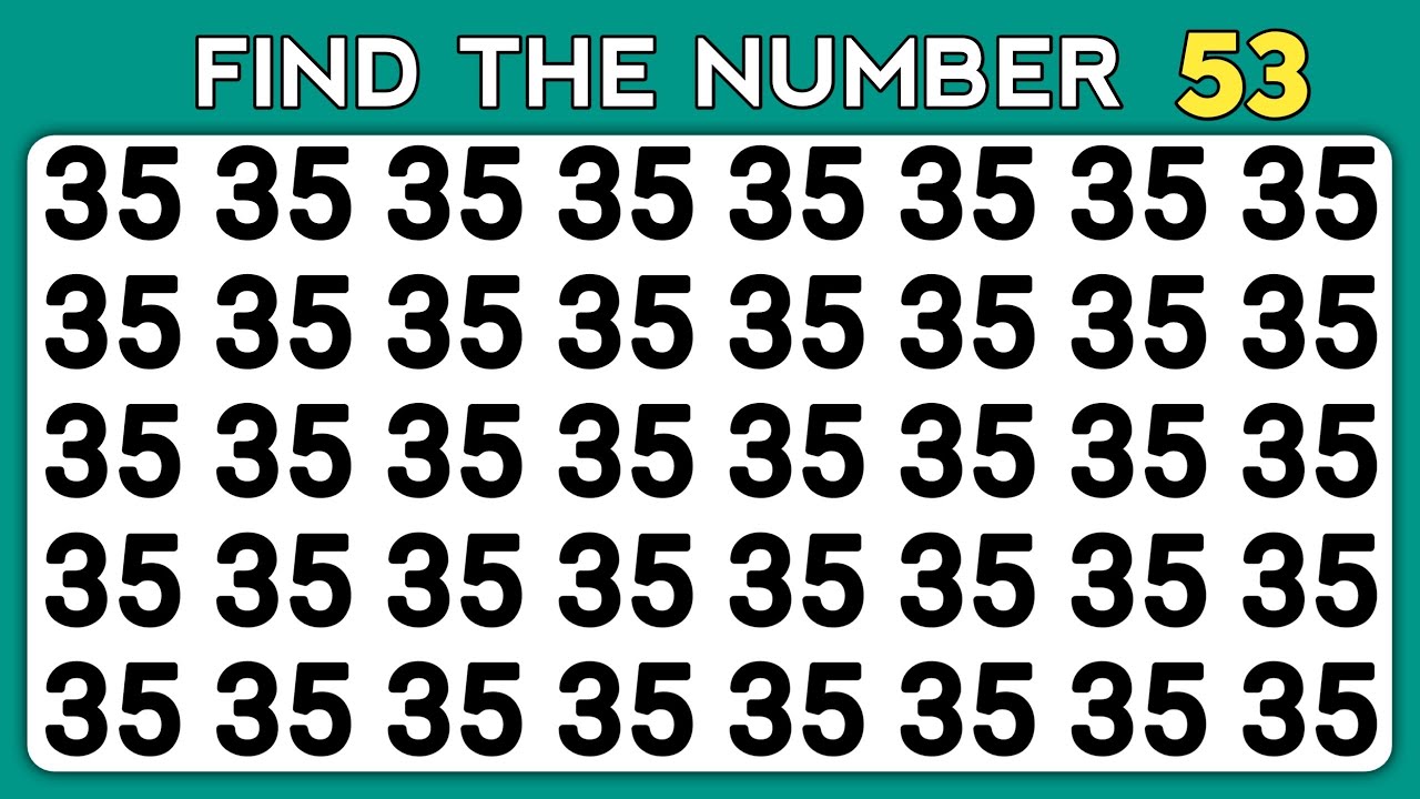 FIND THE ODD ONE OUT | NUMBER AND LETTER EDITION | ODDITY SPOTTING QUIZ ...