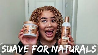 Suave for Natural Hair Wash &amp; Go | Naturally Sade