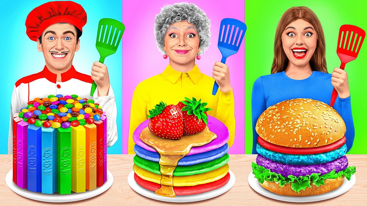 Кулинарный Челлендж: Я против Бабушки | Потрясающие Кухонные Лайфхаки от Mega DO Challenge