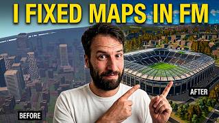 I Brought the Real World Into Football Manager | FM Maps