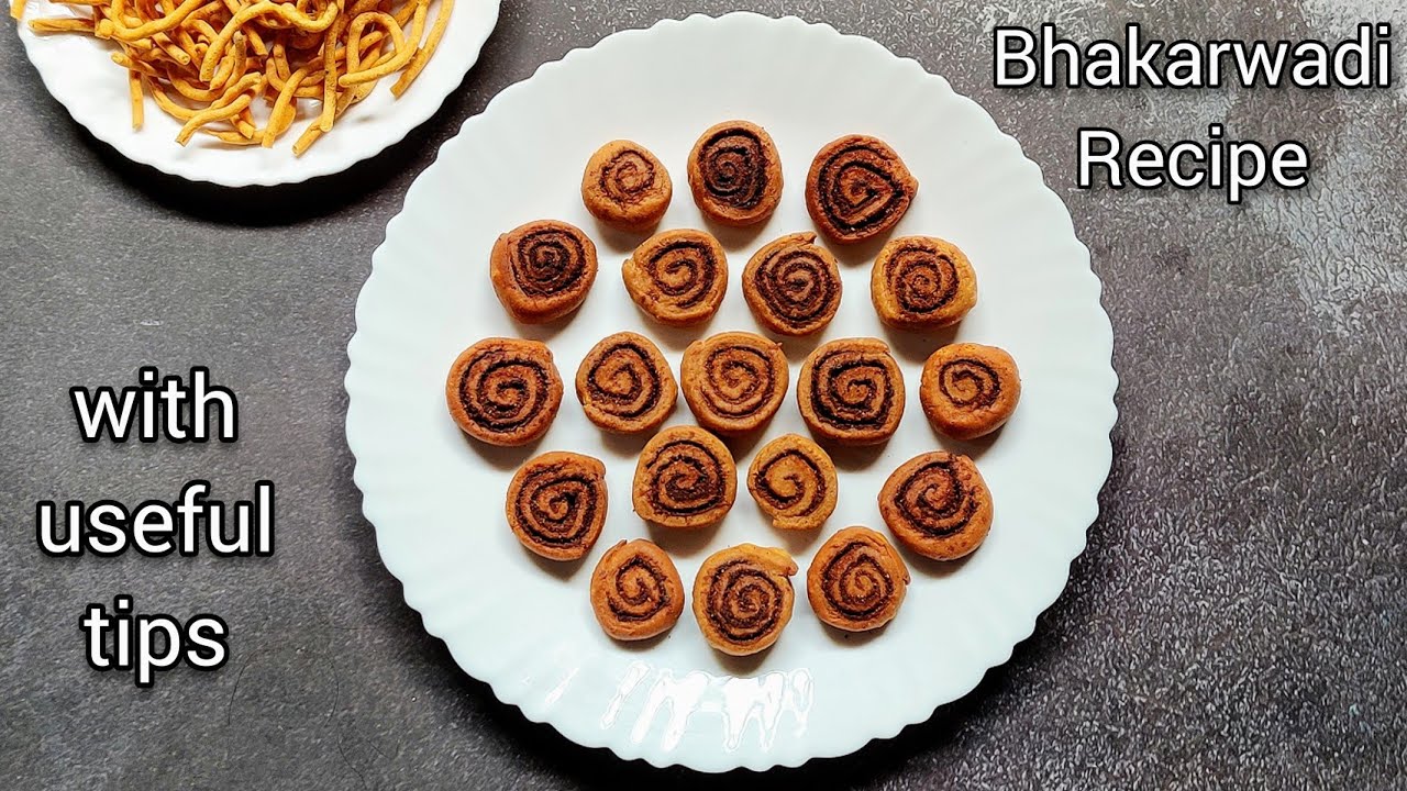 Bhakarwadi Recipe | How To Make Bhakarwadi | Bhakarwadi | Svadaniya