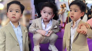 น่ารักสุดๆ น้องพับพีร์ - พี่ธีร์ แต่งหล่อเดินพรมม่วง ครั้งแรก! งานประกาศรางวัล #ติ่งบันเทิง