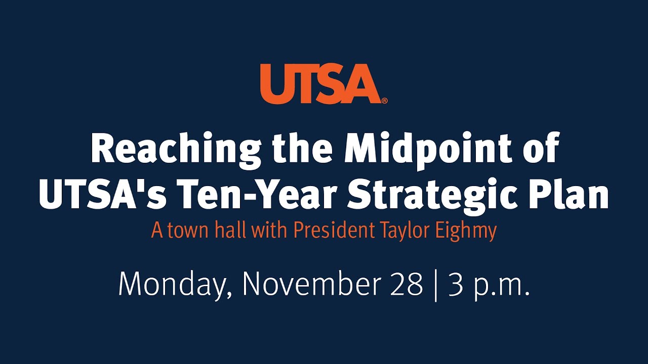 A town hall with President Taylor Eighmy - YouTube