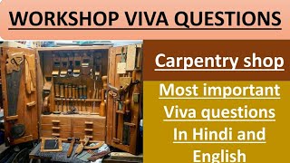 Workshop Viva Questions | Practical Questions Workshop | Carpentry Shop | Workshop Instructor screenshot 2