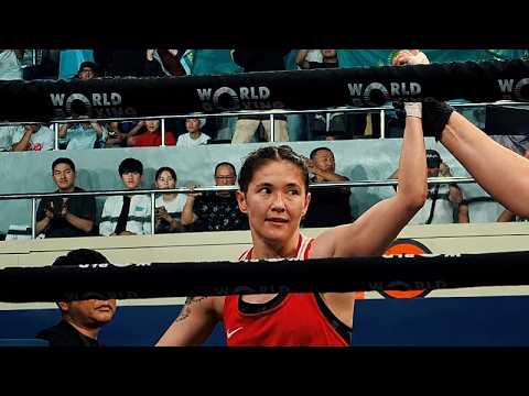 Meet Nazym Kyzaibay, Kazakhstan’s first female world boxing champion and Olympic bronze medallist