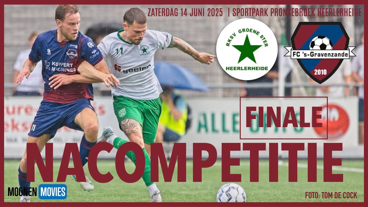 🔥 WAT EEN FINALE TUSSEN GROENE STER EN 'S-GRAVENZANDE | SAMENVATTING