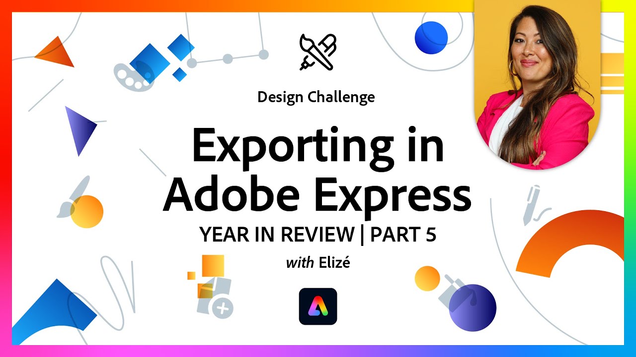 Design Creative Challenge: Exporting in Adobe Express | E-Book Part 5