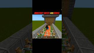 Minecraft lava bridge 🌉 #viral #shorts #trending.