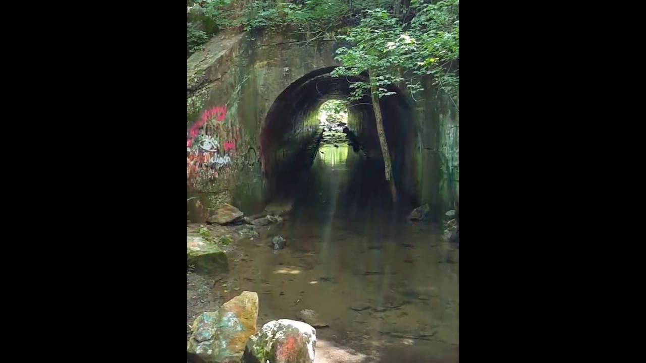 The "real" Sensabaugh Tunnel in the Church Hill area just outside