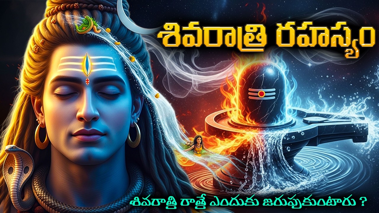 మహాశివరాత్రి ఎందుకు జరుపుకుంటాము? | Maha Shivaratri Full Story | Telugu