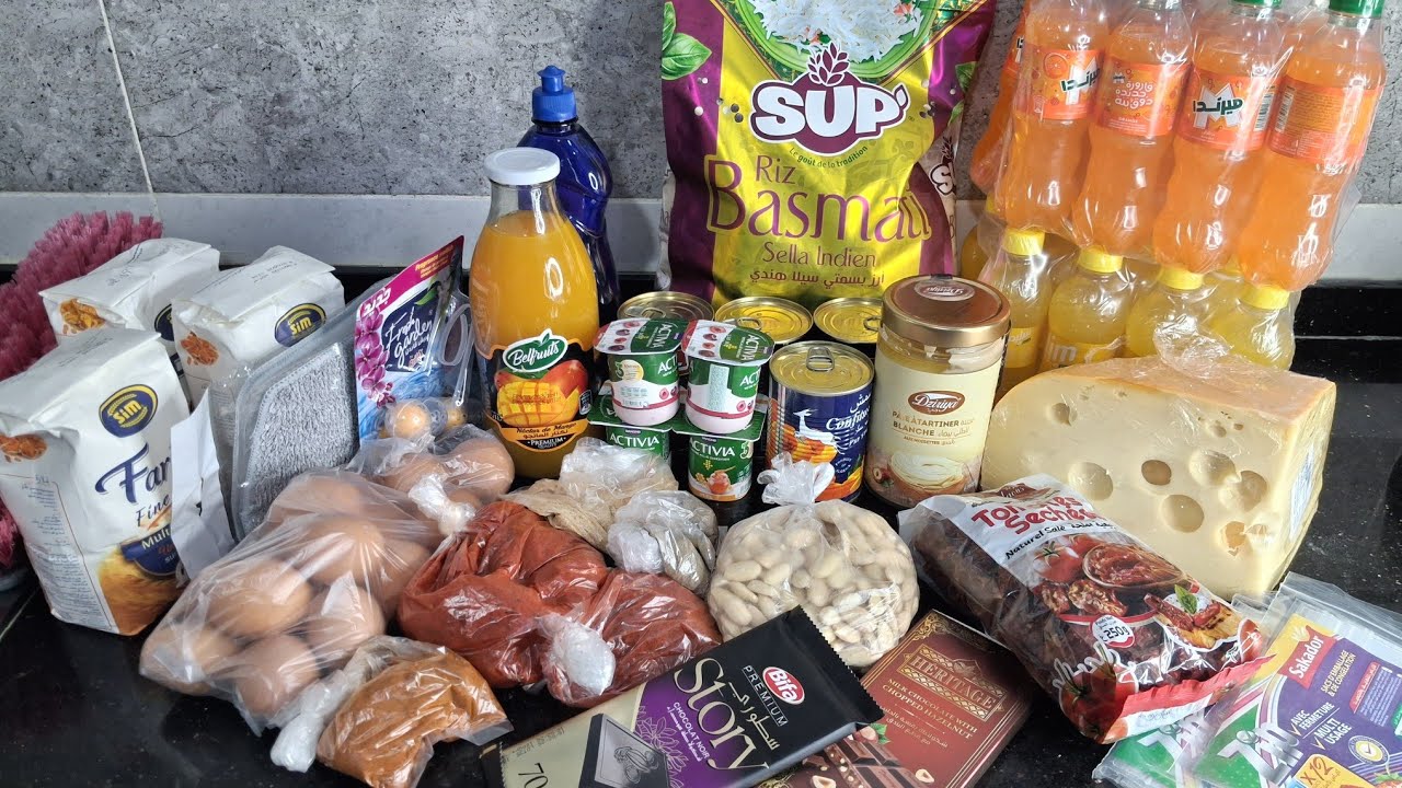 نشارك معكم بقيه المشتريات لشهر رمضان المبارك