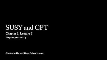 Supersymmetry as a loop hole to the Coleman-Mandula Theorem (Chapter 2, Lecture 2)