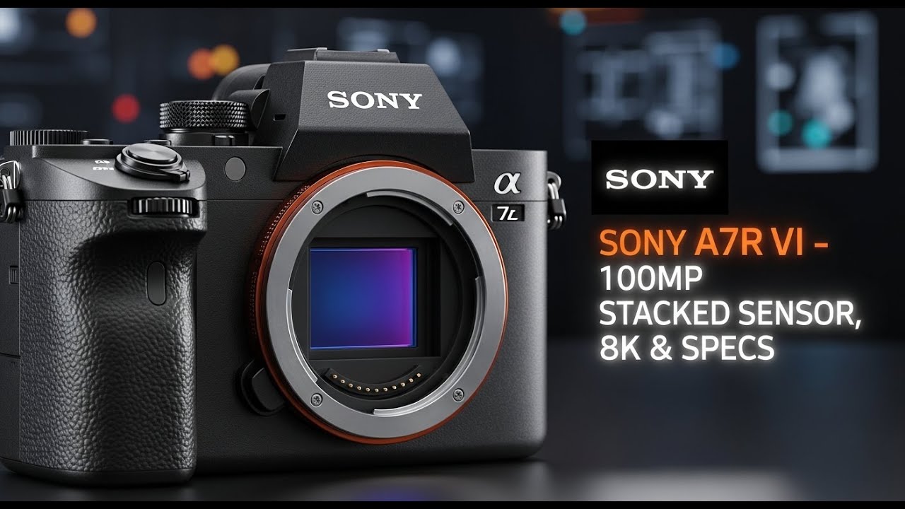 Sony A7R VI: 100MP Stacked Sensor, 8K & Specs REVEALED