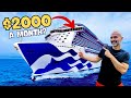 Im living on a cruise ship  this is what it cost me march 2024 expense report