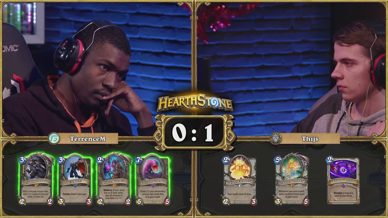 [Hearthstone]TerrenceM vs Thijs - SeatStory Cup VIII Group G Losers Match
