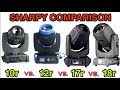 10r 12r 15r 18r - Best Sharpy & Beam Lights Comparison