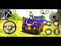 Mahindra thar stunt and offroading and drifting videos 😈 blue 💙 thar game videos 😈 thar all colours
