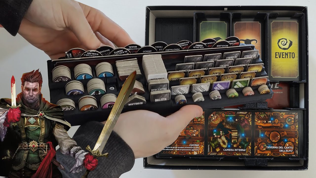 Betrayal At Baldur's Gate Organizer - 3D Print