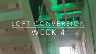 Victorian house loft conversion: week 4