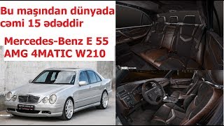 Vilner Super Salon Tüninqi Mercedes-Benz E 55 Amg 4Matic W210